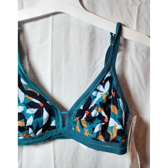 New Lively Women's Multicolor Wireless Semi Sheer Bra Adjustable Straps Size M - Picture 2 of 5